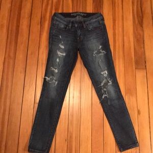 American eagle super stretch jeggings